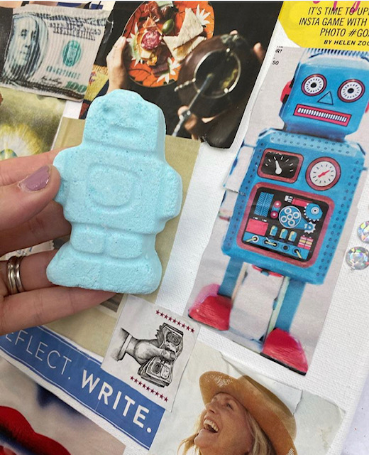 blue robots