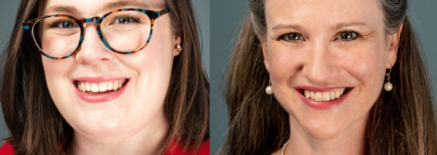 Lianna Magerr and Kimberly Doucette